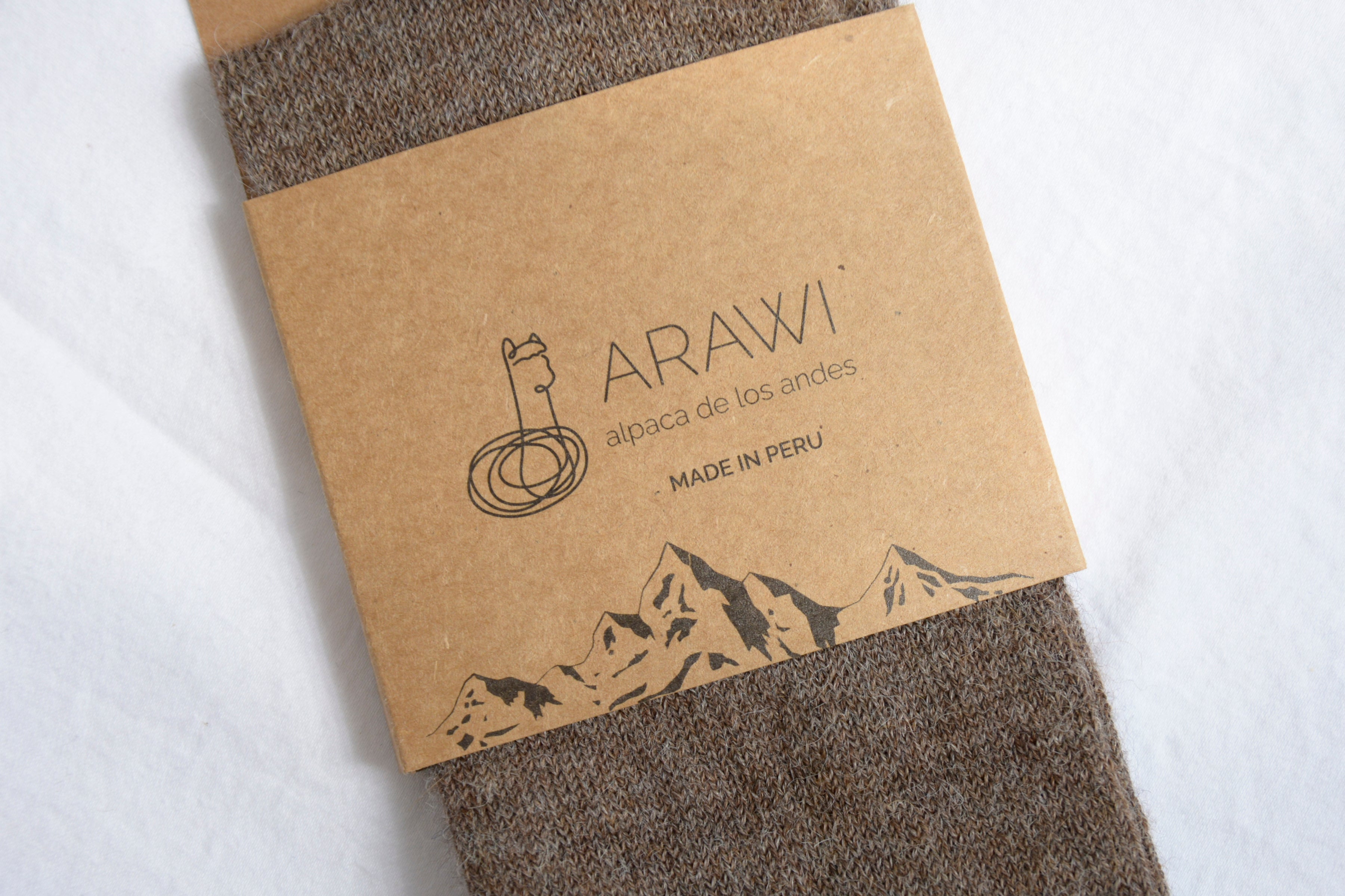 Peruvian_alpaca_coffee_socks_label
