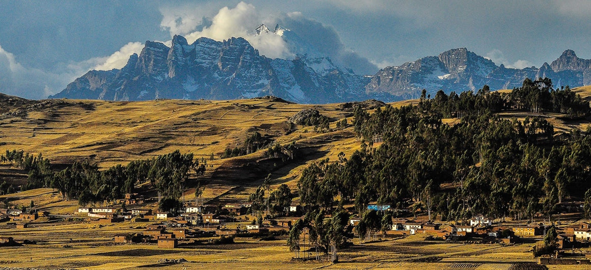 A view of the valley of Chinchero